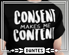 -D- | Consent Tee M