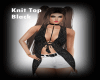 Knit top Black
