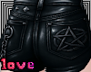 femboy goth shorts II