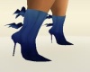 2-Toned Blue Boots PF