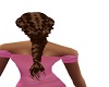 brown french twist