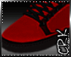 *C Red Sneakers
