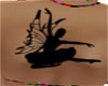 Fantasy Fairy back tatoo