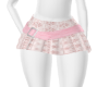 Vi Pink belted skirt