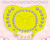 ❥ Yellow Diamond Paci