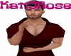 Joe Red Muscle Top