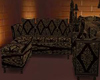 luxurious brown lounge