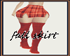 fall checkard skirt