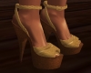 Golden Beige Shoes 