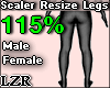 Scaler Legs M-F 115%
