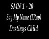Say My Name /Destinys CH