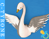 3D Wall Swan