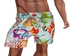 Sealife Beach Shorts/Gee
