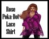 GBF~Rose Lace Shirt