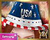 4th July Hat Whit Flag