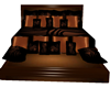 cama azul fantasia