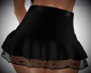 Rouches Black Skirt