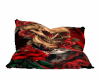 Blood Skull Pillow