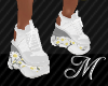 Spring Daisy White Shoes