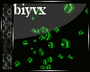 [biyvx]Green Cube light
