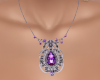 Amethyst Purple Necklace