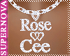 SN. Rose + Cee Necklace