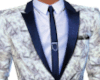 Blue/white Suit Jacket
