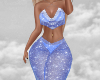 Blue bodysuit