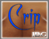 Blue Crip Back Tat