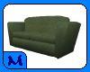 Forest green couch