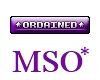 MSO* Ordained Tag