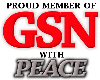 GSM GSN Peace Sticker