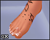 Q. Feet Tattoo