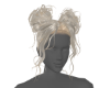 Platinum Space Buns
