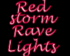 red storm rave lights