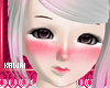 kawaii cute pink blush