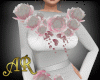 AR! White Floral Dress