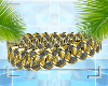 Anklet Gold/Onyx (R)