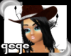 [] cowgirl hat