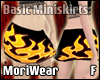 MW Flame MiniSkirt