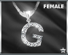 SF| Letter "G" Necklace
