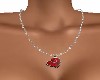 RED HEART NECKLACE