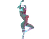 Neon Statue