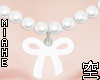 空 Pearl Bow White 空