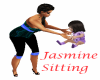 Jasmine Sitting Purple