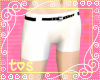 White Kao Shorts ~Female