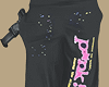 Sp5der Pink Shorts Black
