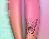 Shin Tattoo ButterflyIII