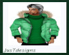 JT Winter Fur in Green
