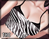   zebra tube top